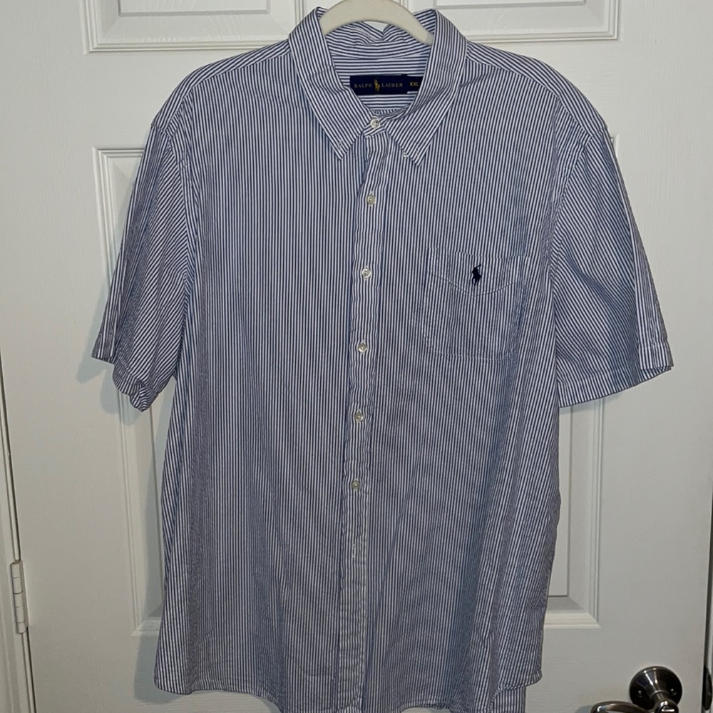Polo Ralph Lauren short sleeve button up like new